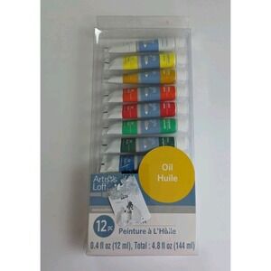 Artist's Loft Oil Paint 12 Tubes of 0.4 fl oz Sealed New 12 Colors